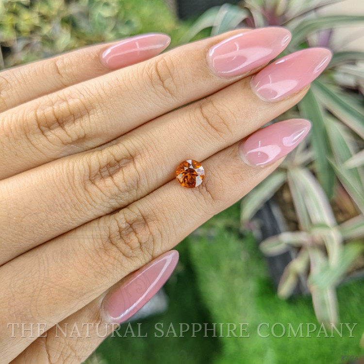 1.37 Ct. Hessonite Garnet from Ceylon (Sri Lanka)