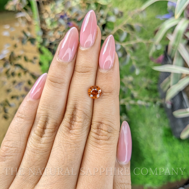 1.37 Ct. Hessonite Garnet from Ceylon (Sri Lanka)