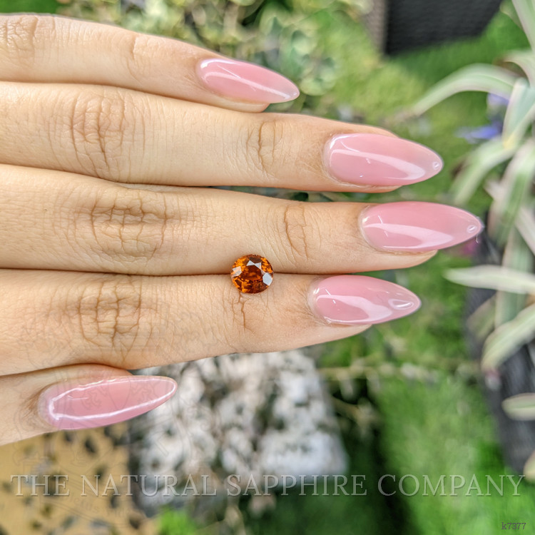 1.15 Ct. Hessonite Garnet from Ceylon (Sri Lanka)