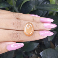 13.34 Ct. Cabochon Moonstone from Ceylon (Sri Lanka) Life Style