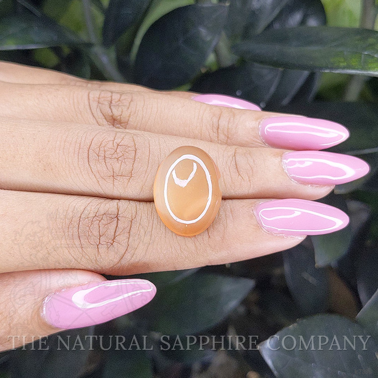 13.34 Ct. Cabochon Moonstone from Ceylon (Sri Lanka)