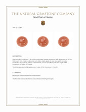 7.40 Ct. Cabochon Moonstone from Ceylon (Sri Lanka) Appraisal