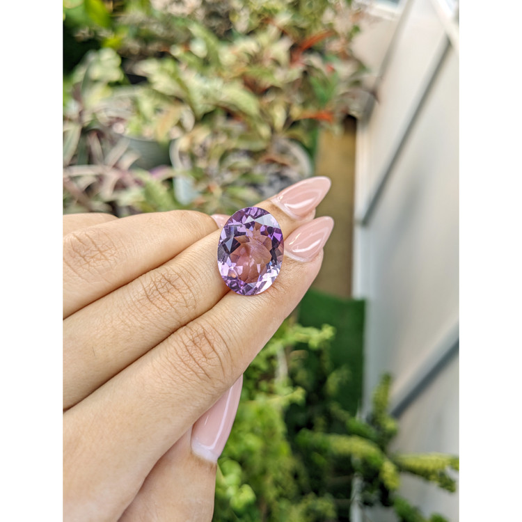 15.11 Ct. Amethyst from Mexico