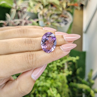 15.11 Ct. Amethyst from Mexico Life Style