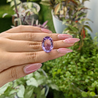 16.27 Ct. Amethyst from Mexico Life Style