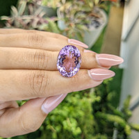 16.72 Ct. Amethyst from Mexico Life Style