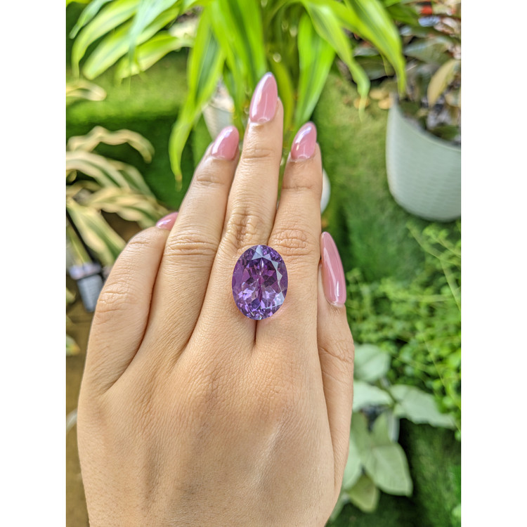 20.68 Ct. Amethyst from Mexico