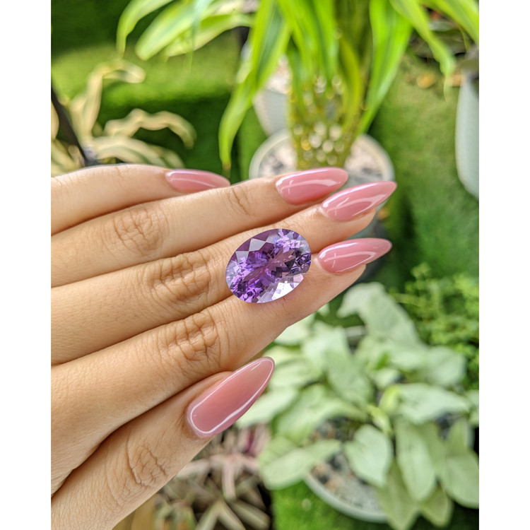 15.77 Ct. Amethyst from Mexico
