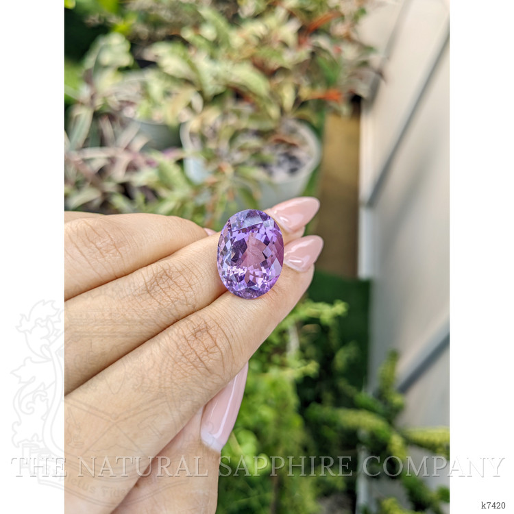 19.07 Ct. Amethyst from Mexico