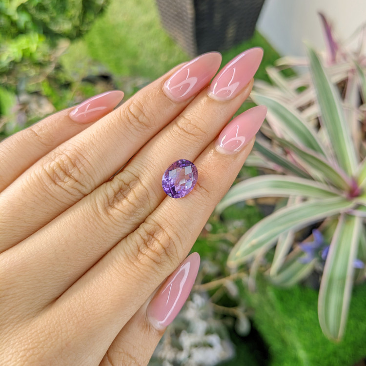 3.83 Ct. Amethyst from Brazil