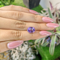 3.83 Ct. Amethyst from Brazil Life Style