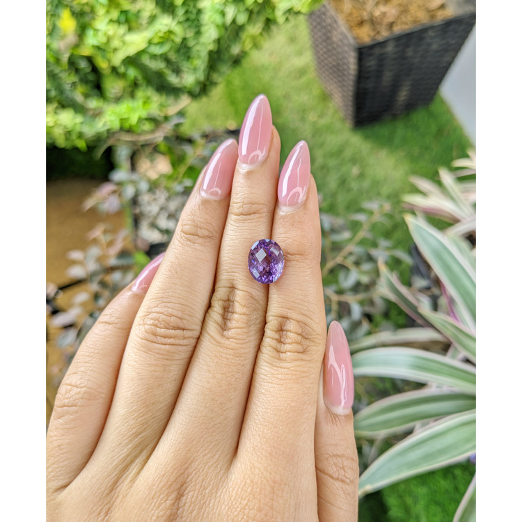 3.83 Ct. Amethyst from Brazil