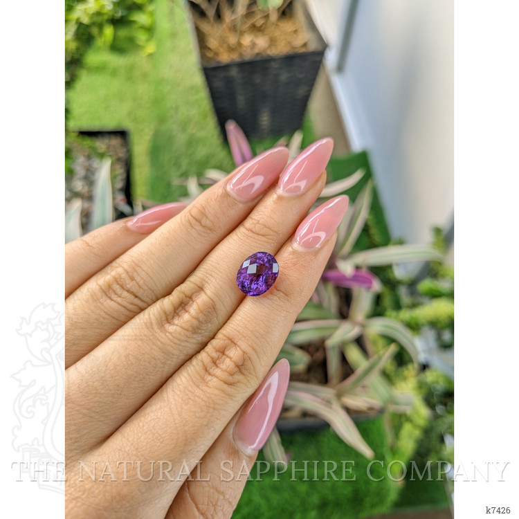 3.98 Ct. Amethyst from Brazil