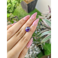 3.55 Ct. Amethyst from Brazil Life Style