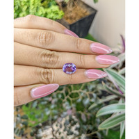 3.03 Ct. Amethyst from Brazil Life Style
