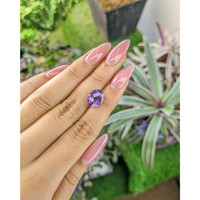 3.76 Ct. Amethyst from Brazil Life Style
