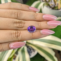 3.12 Ct. Amethyst from Brazil Life Style