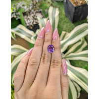 3.18 Ct. Amethyst from Brazil Life Style