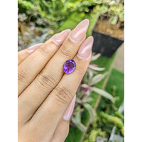 3.02 Ct. Amethyst from Brazil Life Style