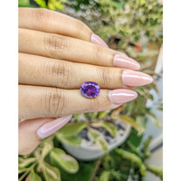 3.16 Ct. Amethyst from Brazil Life Style