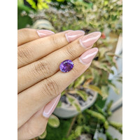 3.16 Ct. Amethyst from Brazil Life Style
