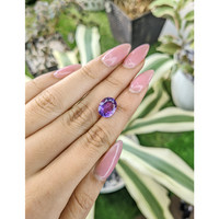 2.80 Ct. Amethyst from Brazil Life Style