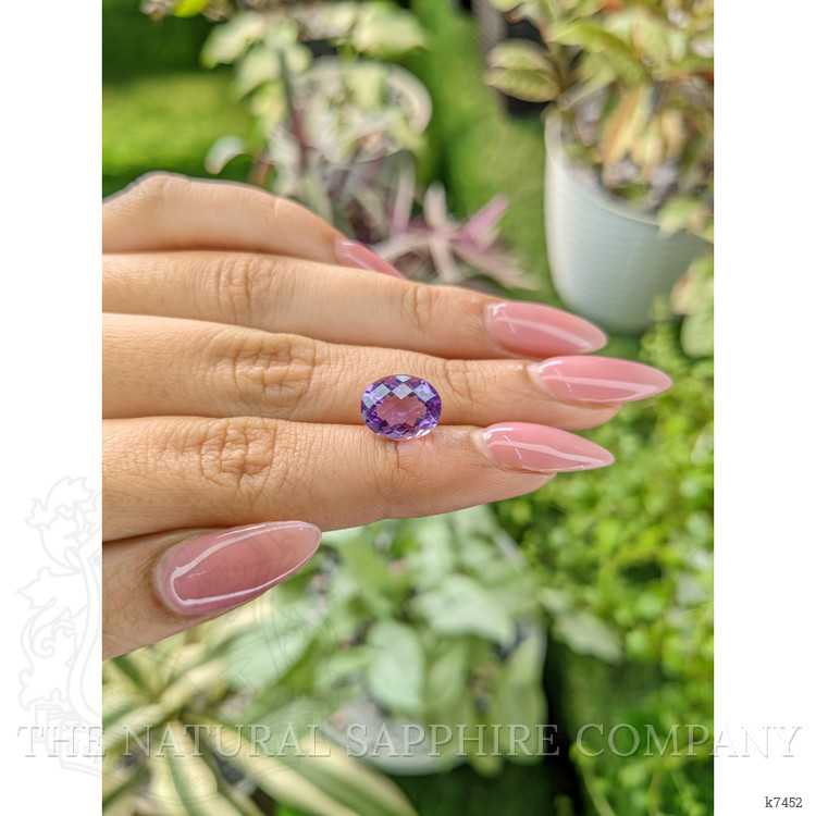 3.74 Ct. Amethyst from Ceylon (Sri Lanka)