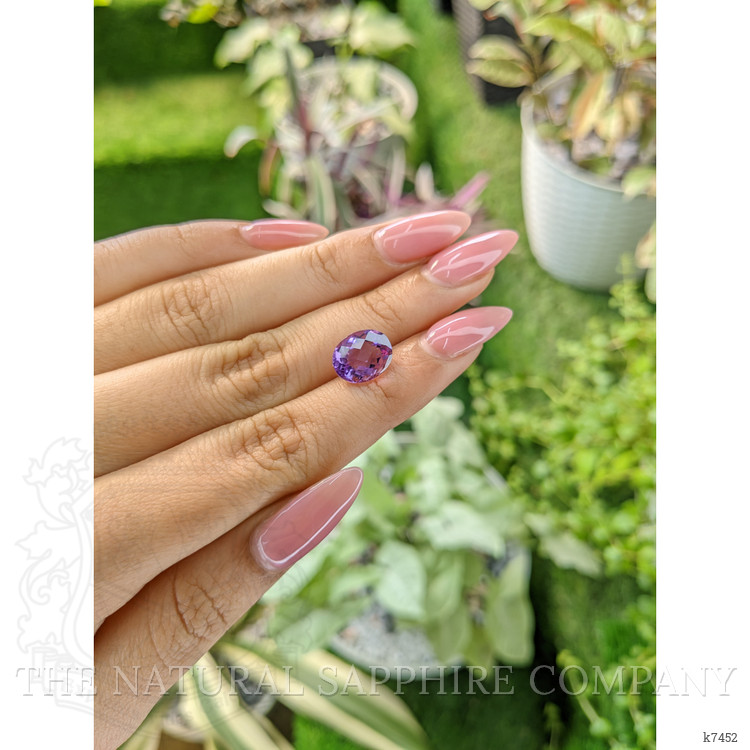3.74 Ct. Amethyst from Ceylon (Sri Lanka)