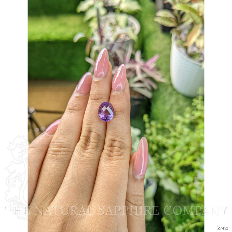 3.74 Ct. Amethyst from Ceylon (Sri Lanka)