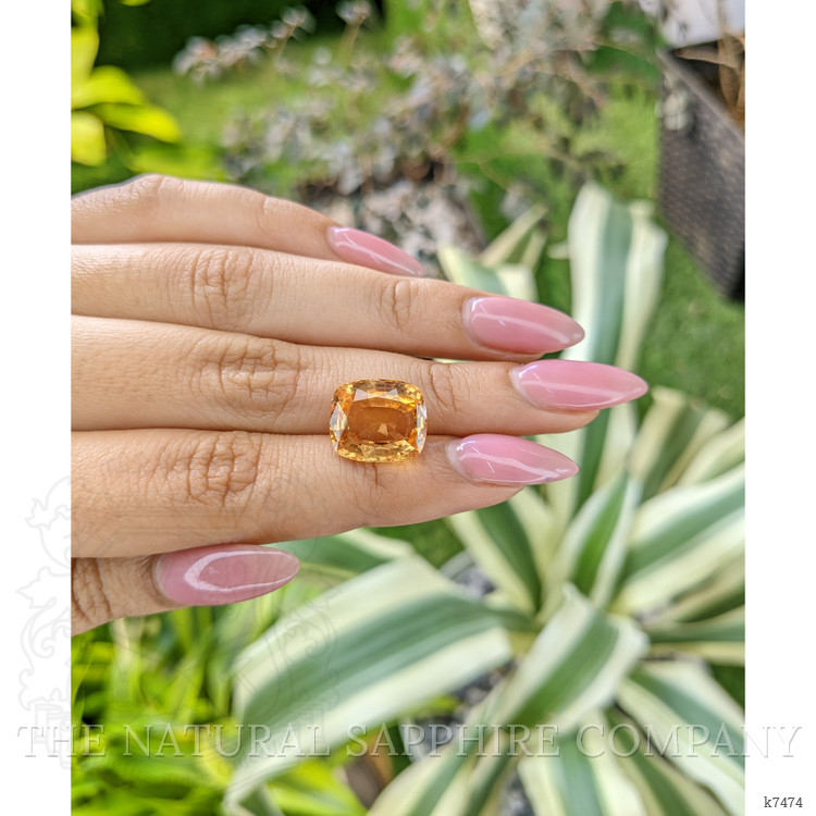 10.25 Ct. Hessonite Garnet from United States