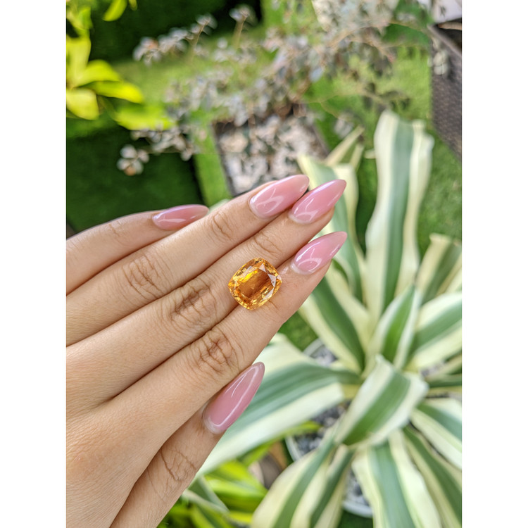 10.25 Ct. Hessonite Garnet from United States