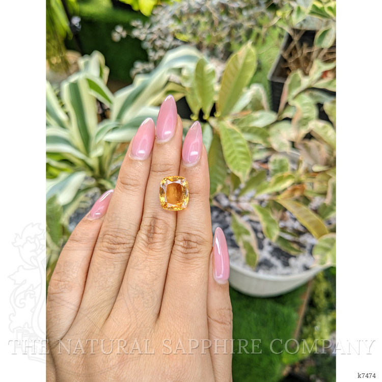 10.25 Ct. Hessonite Garnet from United States