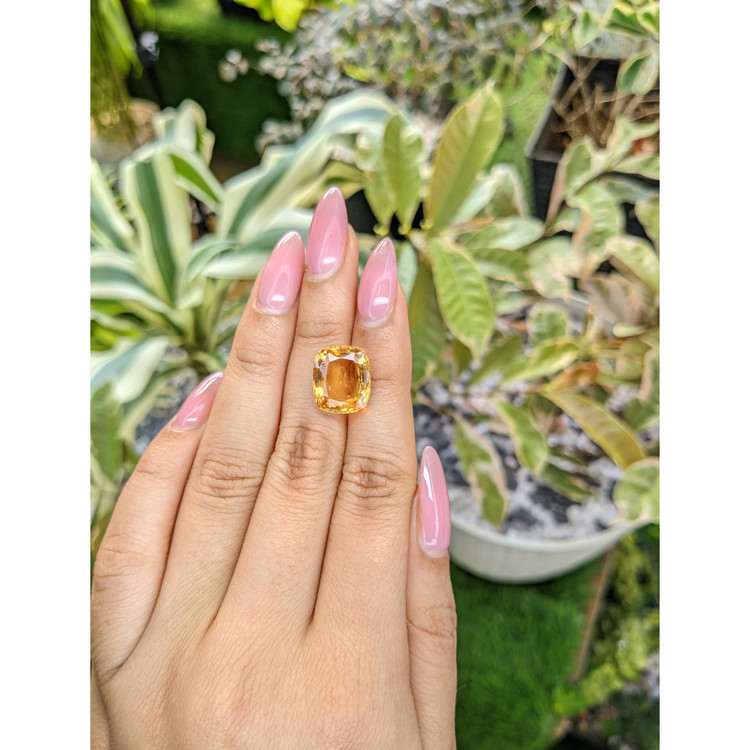 10.25 Ct. Hessonite Garnet from United States