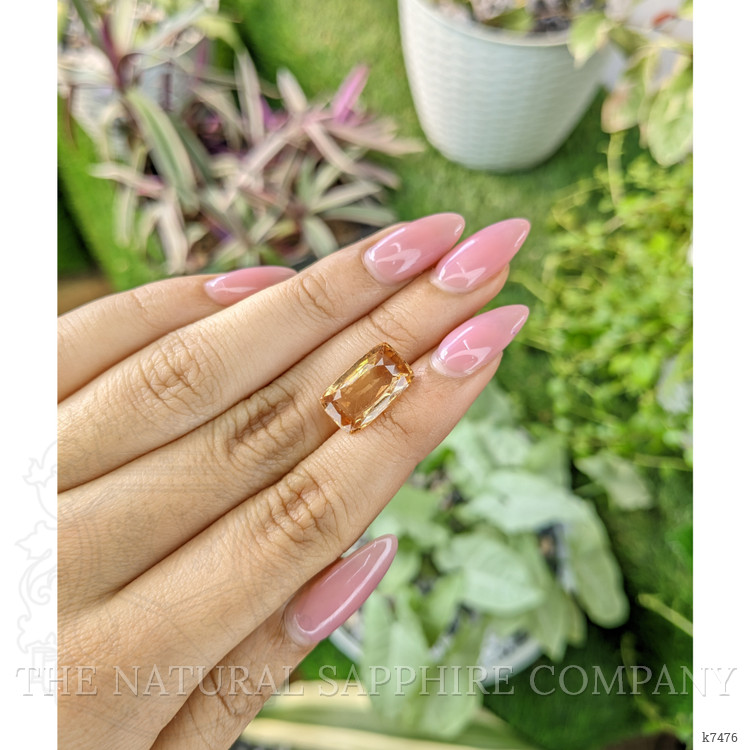 7.56 Ct. Hessonite Garnet from Ceylon (Sri Lanka)