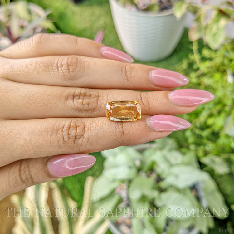 7.56 Ct. Hessonite Garnet from Ceylon (Sri Lanka)