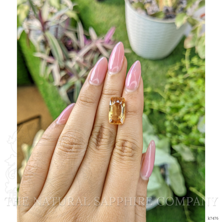 7.56 Ct. Hessonite Garnet from Ceylon (Sri Lanka)