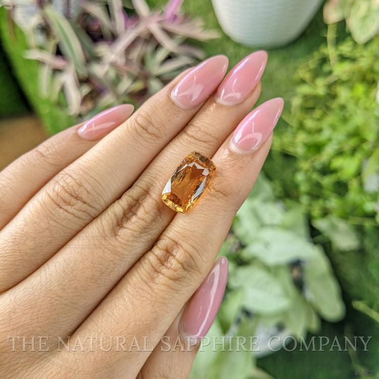 9.79 Ct. Hessonite Garnet from Ceylon (Sri Lanka)