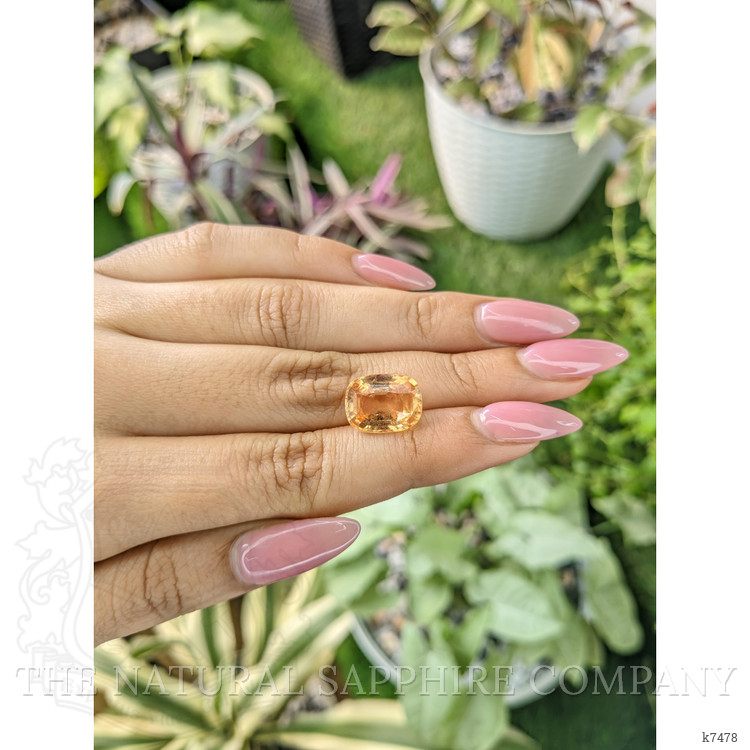 6.79 Ct. Hessonite Garnet from Ceylon (Sri Lanka)