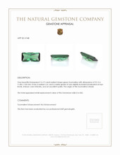 14.19 Ct. Tourmaline from Brazil Appraisal