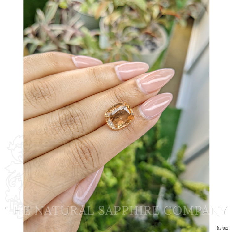 7.31 Ct. Hessonite Garnet from Ceylon (Sri Lanka)