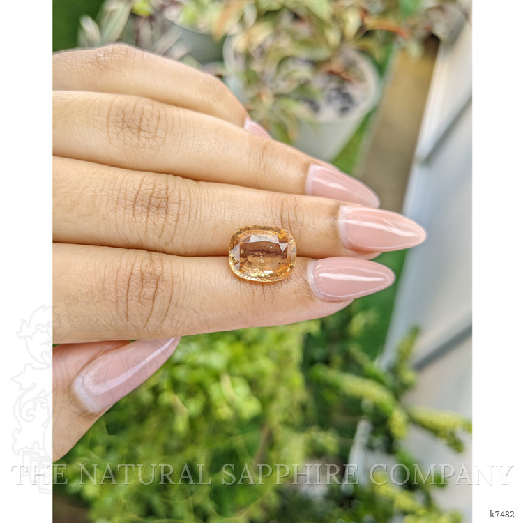 7.31 Ct. Hessonite Garnet from Ceylon (Sri Lanka)