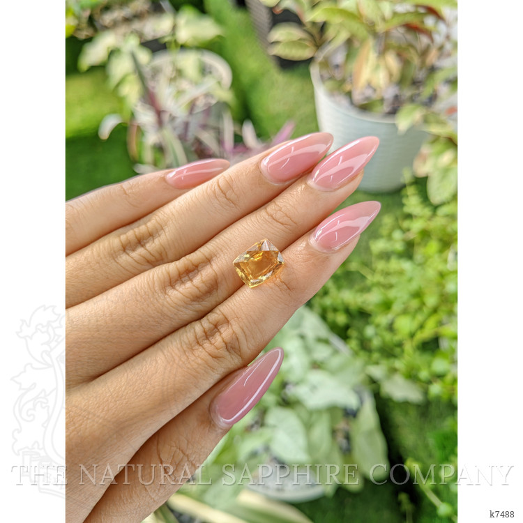 5.33 Ct. Hessonite Garnet from Ceylon (Sri Lanka)