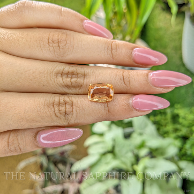 4.73 Ct. Hessonite Garnet from Ceylon (Sri Lanka)