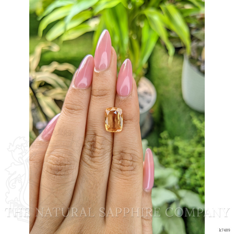 4.73 Ct. Hessonite Garnet from Ceylon (Sri Lanka)