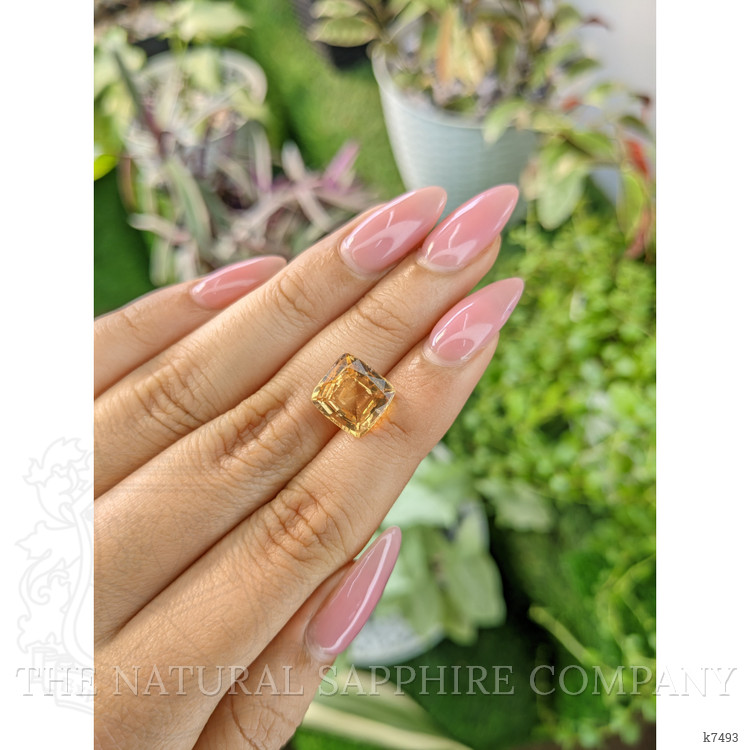 5.36 Ct. Hessonite Garnet from Ceylon (Sri Lanka)