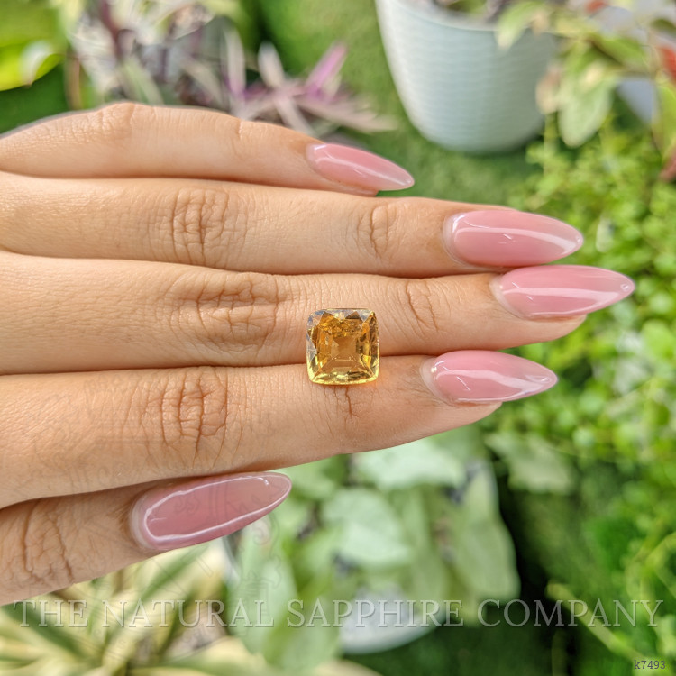 5.36 Ct. Hessonite Garnet from Ceylon (Sri Lanka)