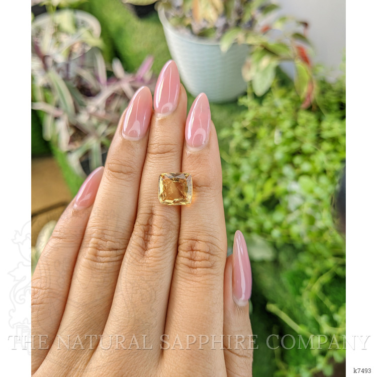 5.36 Ct. Hessonite Garnet from Ceylon (Sri Lanka)