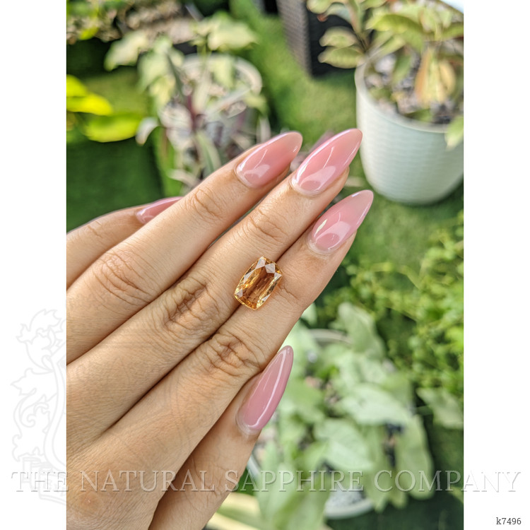 4.53 Ct. Hessonite Garnet from Ceylon (Sri Lanka)