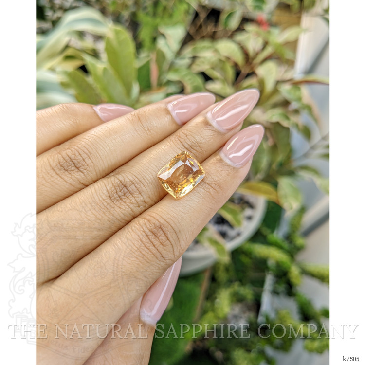 6.81 Ct. Hessonite Garnet from Ceylon (Sri Lanka)