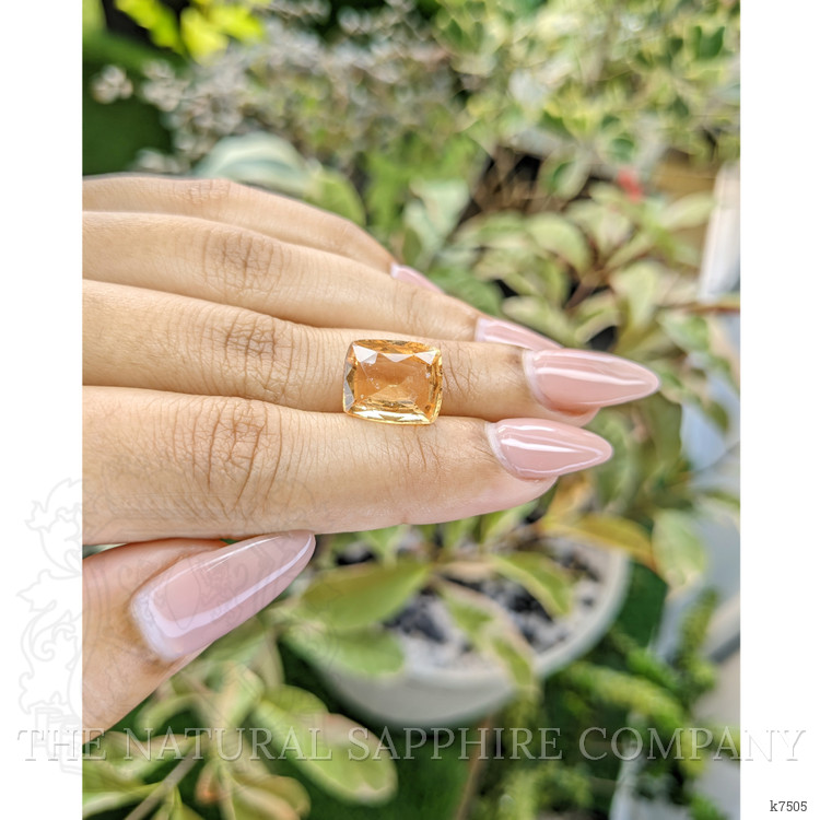 6.81 Ct. Hessonite Garnet from Ceylon (Sri Lanka)